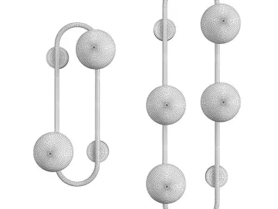 KEEP BIG MODO WALL Low-poly 3D model