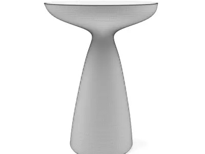 Four Hands - Marlow Mod Pedestal Table 3D model