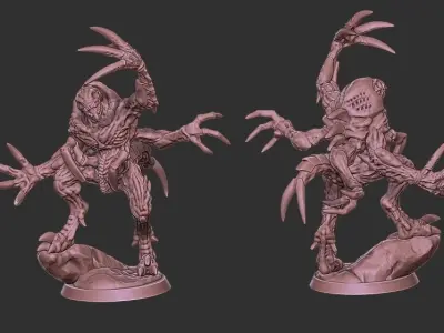 Xenoteras Leader of the Brood 3D print model