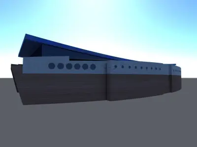 Hamad Aquatic Centre Aspire Doha Qatar 3D model