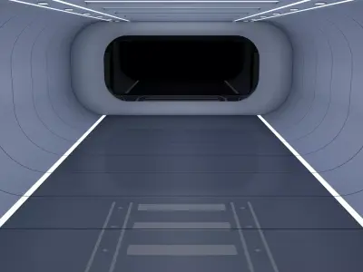 Sci Fi Room 3D model