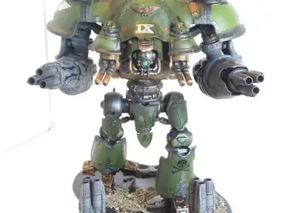 SUTURUS PATTERN DOMINATOR FLAMER CANNON 3D print model