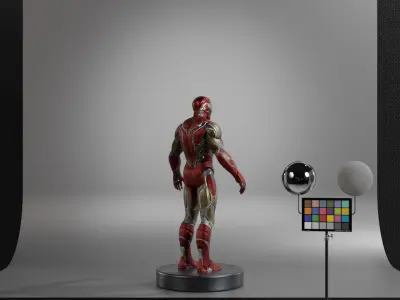 Iron Man - MK85 Low-poly 3D model