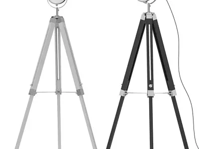 Floor Lamp Alzette 3D model