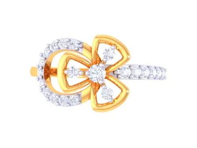  Women Ring MTL 3dm STL OBJ FBX Details 3D print model 113