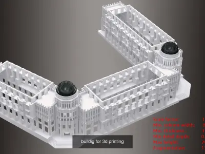 buildings 3D Model Pack buy