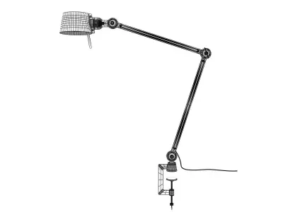 Bolt Desk Clamp 3D model