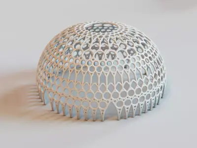 Expo 2020 Dubai AL Wasl dome plaza 3D print model