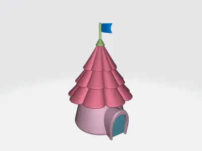 Ancient House 3D model