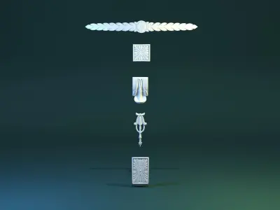 Door 3 for CNC milling machine 3D model