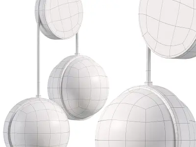 Blox Wall Lamp  3D model