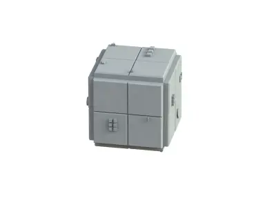 Sci Fi Object No 1689 Low Poly Low-poly 3D model