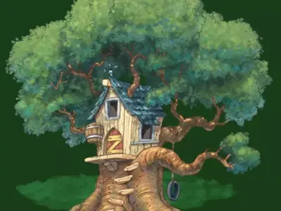 Plant - Tree House - Building 04 3D model