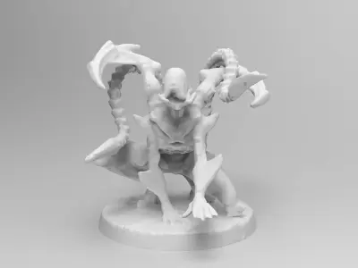 All 4 Adults - Hunters - Alien - Xeno of Nemesis 3D print model