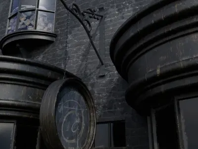 Ollivanders Wand Shop  3D model