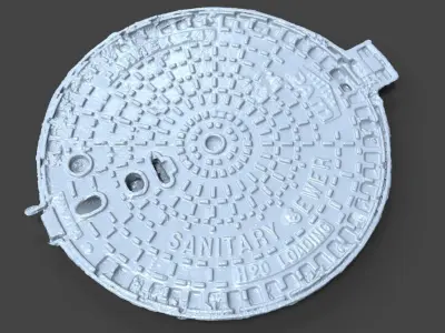 Pamrex Utility Cover 3D model