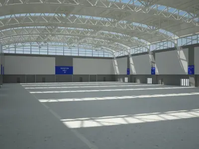 Exhibition Hall 29 3D model