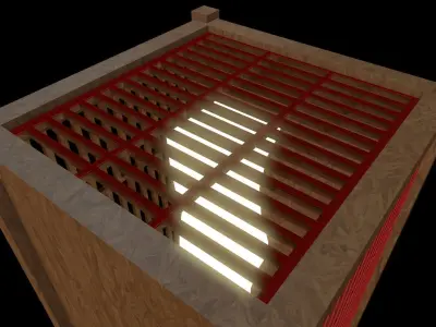 Architectural Lighting Box 01 3D model