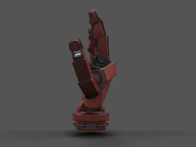 VR Hands - Robot Hand Low-poly 3D model