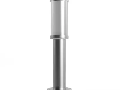 Standing Exterior Lamp 3D Model 3D model