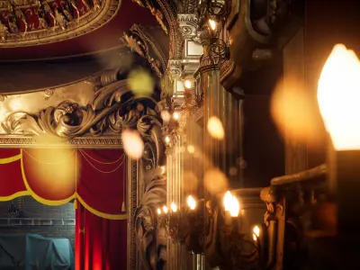 Opera House Environment Kit - UE5 Low-poly 3D model