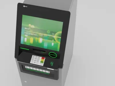  NCR SelfServ 63 atm s63 3D model