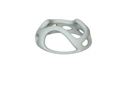 SciFi Cube Object No 45435 Low Poly Shape Low-poly 3D model