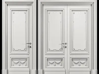 stavros door grd006 3D model