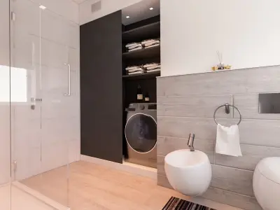 Italian Bathroom - Vray ready - ALL furniture included 3D model