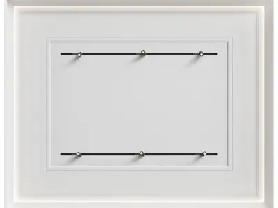 Modern ceiling RJ Easy Design 05 3D model