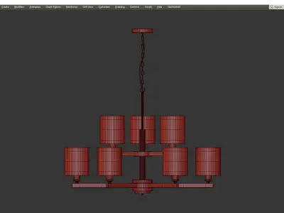 CEILING BELVEDERE CHELSOM Low-poly 3D model