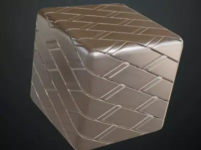 Pattern Metal Weave Transparent PBR Seamless Texture