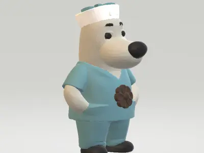 Peace toy 3D print model