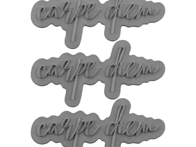 Carpe Diem Neon  3D model