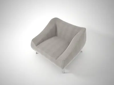 04 CARMEL CHAIR 3D model