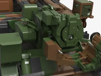  155mm Self-Propelled Howitzer Simplified 