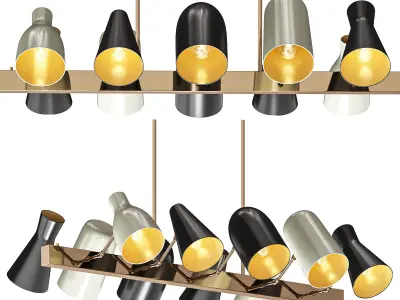 Jordaan Suspension lamp 3D model