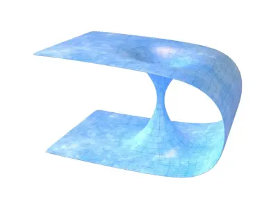 Wormhole v3 001 Low-poly 3D model