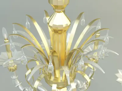 chandelier lighting 3d model 3D model