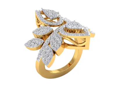  Women Ring Render 3dm STL MTL SLC JCD OBJ FBX Details 3D print model 30