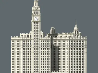 Wrigley Building 3D print model