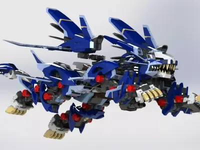 Liger Zero Jager 3D model