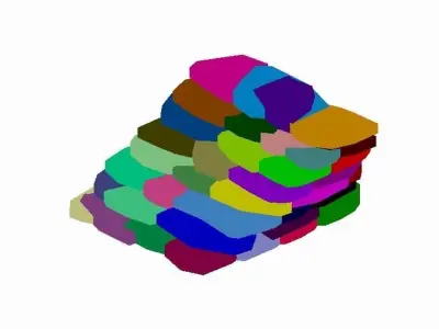 Tongtianhe - ice stone 05 3D model