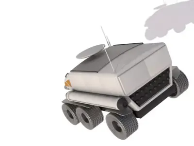 Luna Cruiser 3D model