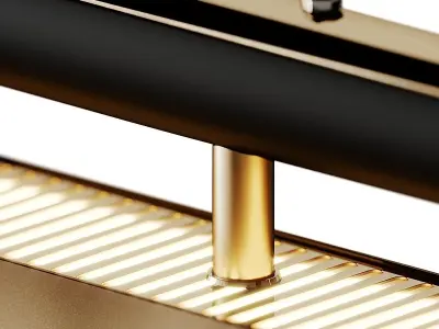 COLT PENDANT LIGHT BY BERT FRANK 3D model