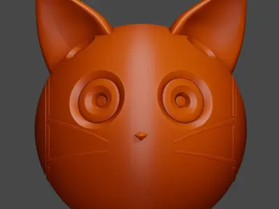 Hi-Fi RUSH BALL 808 Cat for 3d print 3D print model