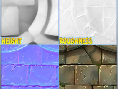 Stylized Wall Seamless Texture Texture 7