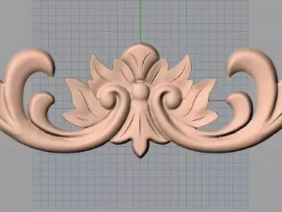 Woodworking CNC Router 3D Relief STL models used for artcam E417 3D model