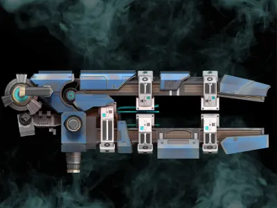 FUTURISTIC SYFY 3D print model