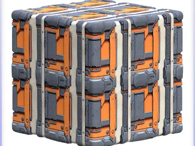 SciFi Seamless Texture Texture